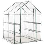 Tuinkas met 8 schappen 143x143x195 cm (Voor in Huis), Verzenden, Nieuw