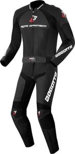 Bogotto Losail Black 2PC Leather Motorcycle Suit, Nieuw met kaartje, Bogotto, Heren, Combipak