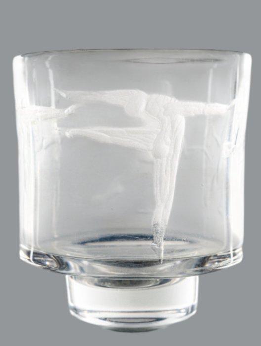 Kosta Boda - Erik Höglund - Pot - Die gymnasten - Glas, Antiek en Kunst, Antiek | Glas en Kristal