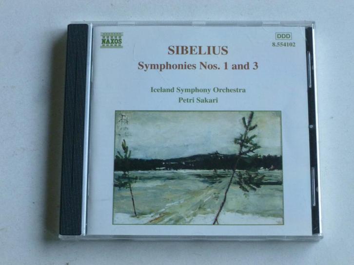 Sibelius - Symphonies 1 & 3 / Petri Sakari, Cd's en Dvd's, Cd's | Klassiek, Zo goed als nieuw, Verzenden