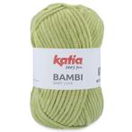 Katia Bambi - 332 pistache - Chenille Garen, Hobby en Vrije tijd, Breien en Haken, Ophalen of Verzenden, Nieuw