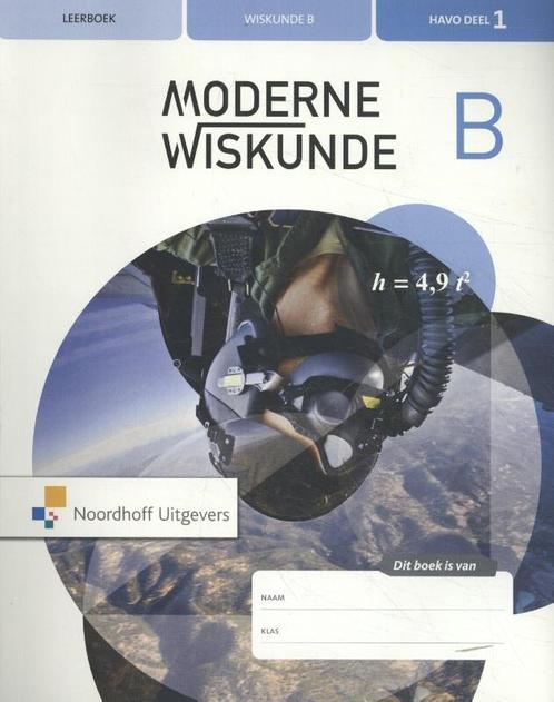 Moderne Wiskunde havo deel 1 B Leerboek 9789001892098, Boeken, Studieboeken en Cursussen, Zo goed als nieuw, Verzenden