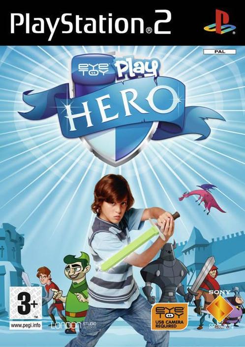 EyeToy Play: Hero PS2 Garantie & morgen in huis!, Spelcomputers en Games, Games | Sony PlayStation 2, Zo goed als nieuw, Muziek