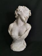 Dopo Clodion (1738-1814) - Buste, Bacco - 57.5 cm - Marmer, Antiek en Kunst, Antiek | Keramiek en Aardewerk