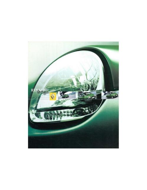 2000 RENAULT TWINGO BROCHURE NEDERLANDS, Boeken, Auto's | Folders en Tijdschriften, Renault