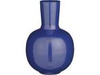 Mica Decorations Dara Vaas - H42 x Ø28 cm - Metaal - Blauw, Verzenden, Nieuw