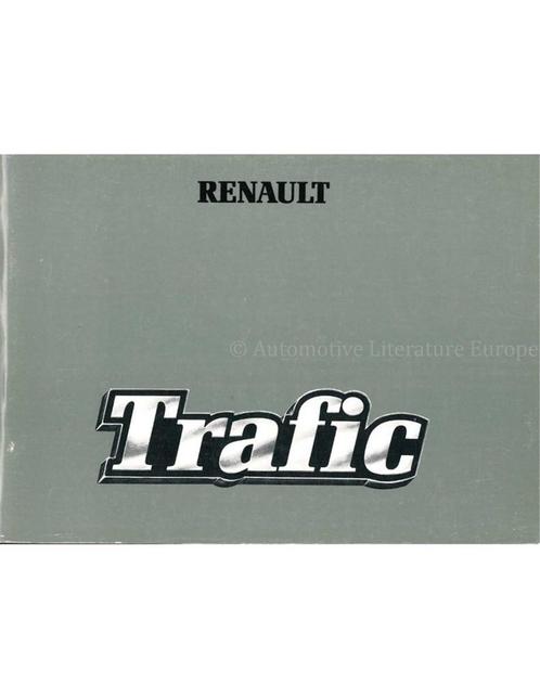 1980 RENAULT TRAFIC INSTRUCTIEBOEKJE FRANS, Auto diversen, Handleidingen en Instructieboekjes