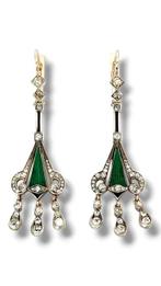 Oorbellen - 14 karaat Geel goud, Verbazingwekkende, Sieraden, Tassen en Uiterlijk, Oorbellen, Nieuw