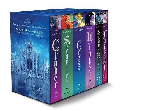 The Lunar Chronicles Boxed Set: Cinder, Scarlet, Cress,, Boeken, Studieboeken en Cursussen, Verzenden