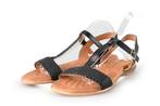 Dolcis Sandalen in maat 41 Zwart | 10% extra korting, Dolcis, Verzenden, Zwart, Sandalen of Muiltjes