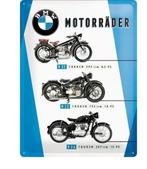 BMW Motorrader Chart reclamebord, Verzamelen, Merken en Reclamevoorwerpen, Ophalen of Verzenden, Nieuw