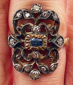 Zonder Minimumprijs - Ring - 12 kt. Geel goud, Zilver, Nieuw