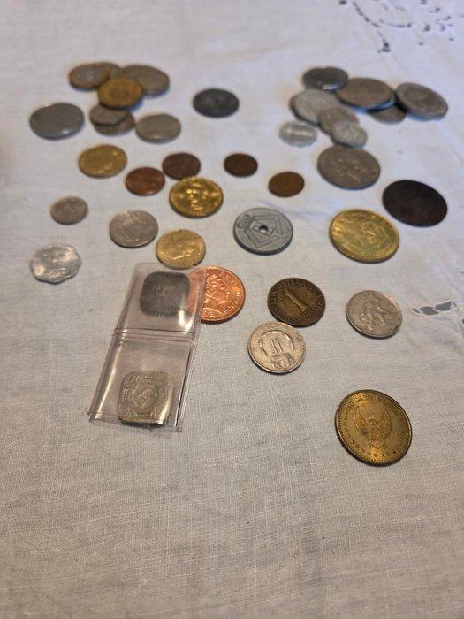 Wereld. Collection of coins (Zonder Minimumprijs), Postzegels en Munten, Munten | Europa | Niet-Euromunten