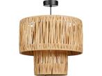 Mica Decorations Elisa Hanglamp - H30 x Ø35 cm - Raffia -, Verzenden, Nieuw