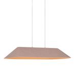 Moderne hanglamp beige incl. LED 3-staps dimbaar - Dani, Huis en Inrichting, Nieuw, Overige materialen, Modern, 75 cm of meer