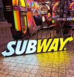 Subway Logo Lichtbak - Origineel 170 x 34 cm, Verzamelen, Merken en Reclamevoorwerpen, Gebruikt, Ophalen