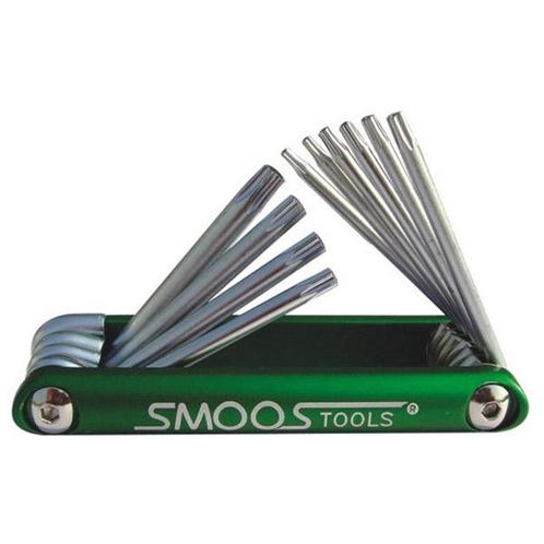 Smoos Torx sleutelset 10-delig - Smoos, Doe-het-zelf en Verbouw, Gereedschap | Handgereedschap, Nieuw, Ophalen of Verzenden