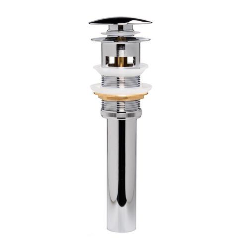 Afvoerplug Chroom Pop up Plug voor Wastafel Overloop, Doe-het-zelf en Verbouw, Sanitair, Nieuw, Wastafel, Verzenden