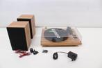 Lenco LS-500 - Platenspeler met 2 externe speakers - Hout, Audio, Tv en Foto, Luidsprekers, Verzenden, Zo goed als nieuw