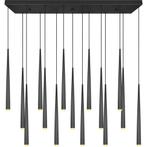 LED Hanglamp - Trio Select Cala - 15 Lichtpunten van 3.8, Ophalen of Verzenden, Nieuw, Metaal