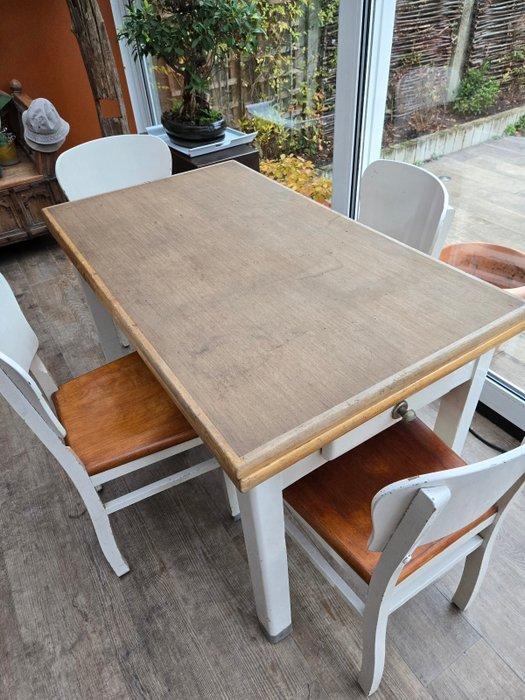 Uitschuifbare tafel (7) - Hout, Antiek en Kunst, Curiosa en Brocante