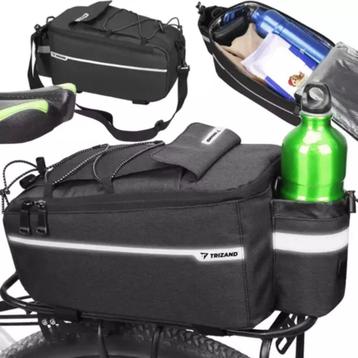 Trizand Thermische Fietstas Zwart - 9L Capaciteit - Ideaa... beschikbaar voor biedingen
