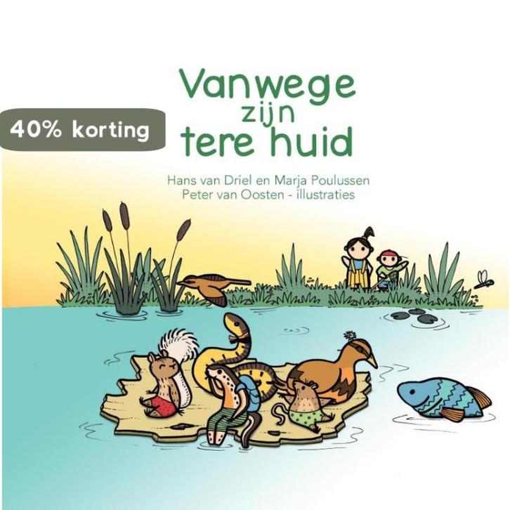 Vanwege zijn tere huid 9789083071435 Hans van Driel, Boeken, Kinderboeken | Jeugd | 13 jaar en ouder, Gelezen, Verzenden