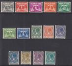 Nederland 1930 - Tweezijdige hoekroltanding - NVPH R57/R70, Postzegels en Munten, Postzegels | Nederland, Gestempeld