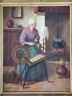 Hendricus van Langen (1874 - 1964) - Vrouw achter