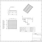 Gebruikte draadroosterlegbord 600x800 mm (bxd)