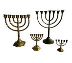 Moshei Michaan e.a. - Menora Menora (4 pieces) - Rare (4) -, Antiek en Kunst
