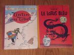 Tintin T5 + T20 - Tintin au Tibet  +  Le lotus Bleu - 2x C -, Boeken, Nieuw