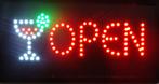 OPEN lamp LED verlichting reclame bord lichtbak #B3, Verzenden, Nieuw in verpakking