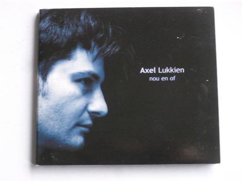 Axel Lukkien - nou en of, Cd's en Dvd's, Cd's | Nederlandstalig, Zo goed als nieuw, Verzenden