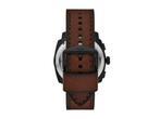 Fossil FS6101 Heren Horloge 44mm - Bruin, Verzenden, Zo goed als nieuw