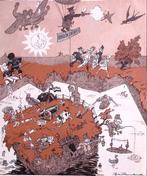 Verbeelding van een Nederlands fort op spotprent (Lithos), Verzenden