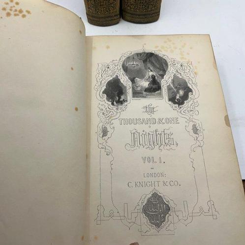 Edward William Lane - The Thousand and One Nights, commonly, Antiek en Kunst, Antiek | Boeken en Bijbels