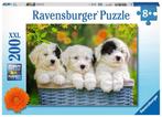 Schattige Puppies Puzzel (200 XXL stukjes) | Ravensburger -, Nieuw, Verzenden