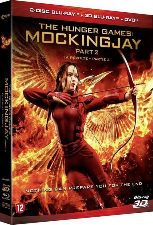 The Hunger Games - Mockingjay 3D en 2D (blu-ray tweedehands, Cd's en Dvd's, Blu-ray, Zo goed als nieuw, Ophalen of Verzenden