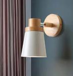 Moderne LED Wandlamp – IJzer en Hout Design, Huis en Inrichting, Lampen | Wandlampen, Verzenden, Nieuw
