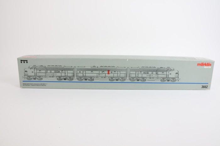 Märklin H0 - 3662 - Diesellocomotief (1) - Driedelige F-7 -, Hobby en Vrije tijd, Modeltreinen | H0