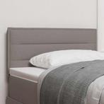 vidaXL Hoofdbord met hoofdeinde Taupe 80 cm Stof, Huis en Inrichting, Verzenden, Nieuw, Stof