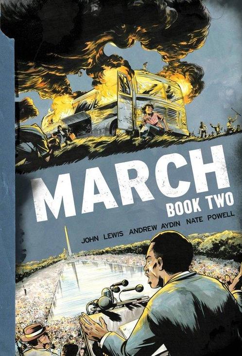 9781603094009 March Book Two | Tweedehands, Boeken, Studieboeken en Cursussen, Zo goed als nieuw, Verzenden