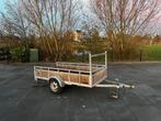 Bakwagen 250 x 130 cm ongeremd met nieuwe verlichting., Auto diversen, Aanhangers en Bagagewagens, Ophalen, Gebruikt