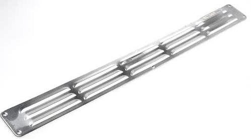 Aluminium schoepenrooster opbouw 650 x 65mm - ALU (1-6506A), Doe-het-zelf en Verbouw, Ventilatie en Afzuiging, Nieuw, Verzenden