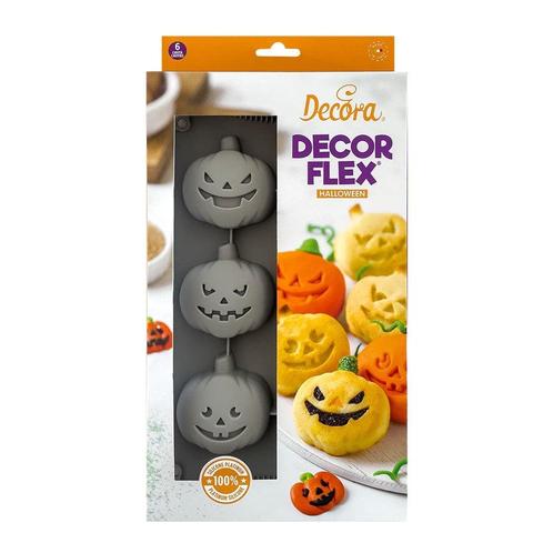 Siliconen Bakvorm Halloween Pompoenen 30x17x3(h) cm, Hobby en Vrije tijd, Taarten en Cupcakes maken, Nieuw, Verzenden