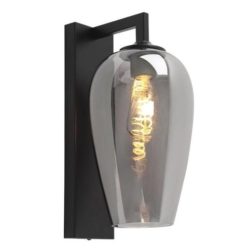 Design wandlamp grijs, Andy, Huis en Inrichting, Lampen | Wandlampen, Nieuw, Glas, Ophalen of Verzenden