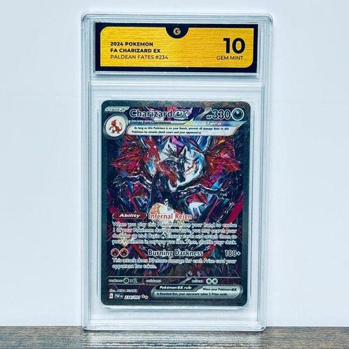 Pokémon Graded card - Charizard EX FA - Paldean Fates #234 -, Hobby en Vrije tijd, Verzamelkaartspellen | Pokémon