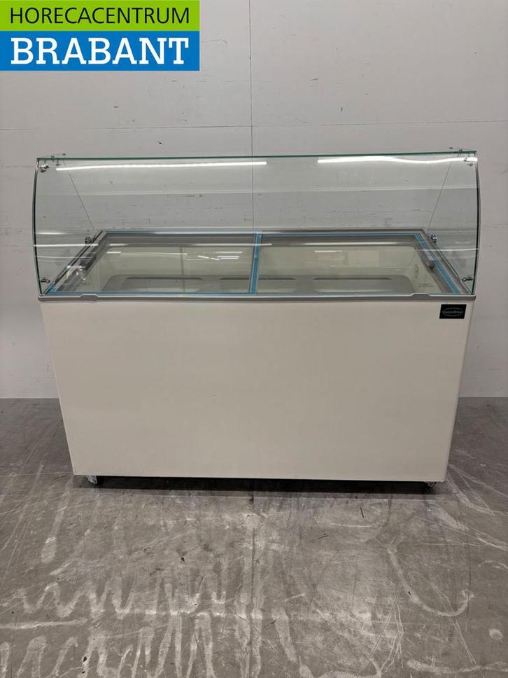 Verrijdbare Combisteel Tenerife Schepijsvitrine 10 bakken, Zakelijke goederen, Horeca | Keukenapparatuur, Nieuw zonder verpakking