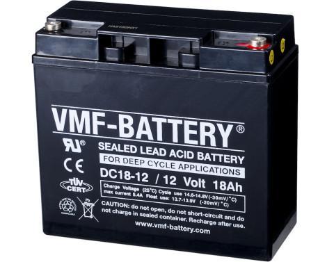 VMF AGM Deep Cycle accu | DC18-12 | 12V 18Ah, Auto-onderdelen, Accu's en Toebehoren, Ophalen of Verzenden